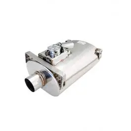 Silencieux ovale universel à clapet 76 mm vers 102 mm XFORCE VMK20-250 Offre Du Jour