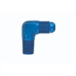 Adaptateur GOODRIDGE AN822 90° JIC 1 5/16 X 12 Mâle - NPT 1 X 11 Mâle en Alu Bleu Offre Exclusive