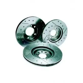Meilleur Choix Disques de frein rainurés percés REDSPEC diamètre 252,5mm épaisseur 9,2mm 1DVHPD592