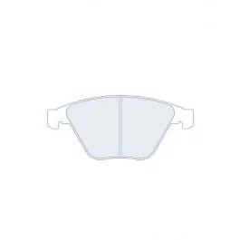 Retour Gratuit Plaquettes de frein CL Brakes 4160 RC6E 154,3 mm x 68,4 mm x 20 mm