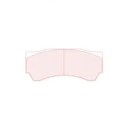 Expédié Aujourd’hui Plaquettes de frein CL Brakes 5055W51T16 RC6 151,75 mm x 63,5 mm x 16 mm