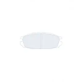 Nouveauté Plaquettes de frein CL Brakes 4095 RC6 126,8 mm x 50,5 mm x 19 mm