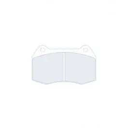 Satisfait Ou Remboursé Plaquettes de frein CL Brakes 4061T16 RC6 118,8 mm x 73,5 mm x 16 mm