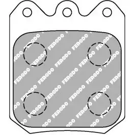 Offre Spéciale Plaquettes de frein FERODO FRP3104 DS3000 50,3 mm x 58 mm x 12,7 mm