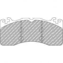 Super Prix Plaquettes de frein FERODO FCP4711 DSUNO 189,8 mm x 85 mm x 15,8 mm