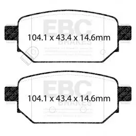Soldes Plaquettes EBC Yellowstuff DP43081R