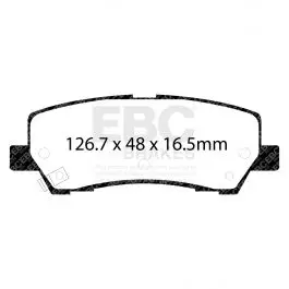 Plaquettes EBC Yellowstuff DP43041R Meilleur Choix