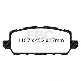 Plaquettes EBC Greenstuff DP22291 Prix Bas