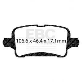 Solde Plaquettes EBC Yellowstuff DP42268R