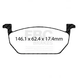 Plaquettes EBC Ultimax DPX2225 Certifié