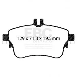 Plaquettes EBC Ultimax DPX2164 Commander Vite