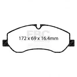 Bon Marché Plaquettes EBC Yellowstuff DP42151R