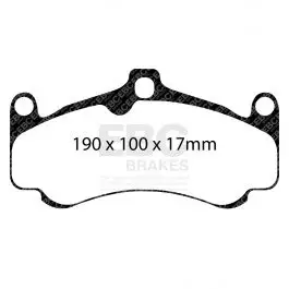Plaquettes EBC RP-1 DP82094RP1 Paiement Sécurisé