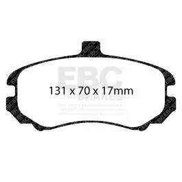 Expédié Aujourd’hui Plaquettes EBC Greenstuff DP22028