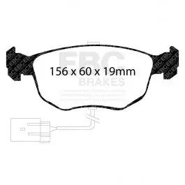 Retour Gratuit Plaquettes EBC Greenstuff DP2956