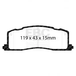Plaquettes EBC Ultimax DP878 Marque