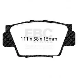 Plaquettes EBC Yellowstuff DP4873R Marque
