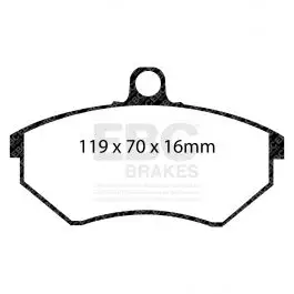 Plaquettes EBC Ultimax DP841 Marque