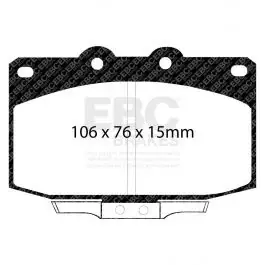 Plaquettes EBC Redstuff DP3763C Vente Flash