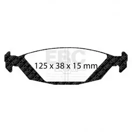 Solde Plaquettes EBC Greenstuff DP2635