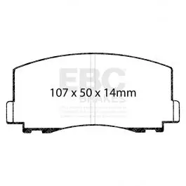 Acheter Direct Plaquettes EBC Ultimax DP460