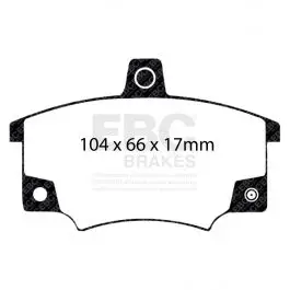 Plaquettes EBC Ultimax DP420/2 Populaire