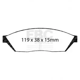 Plaquettes EBC Ultimax DP374 Offre Exclusive