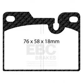 Vente Flash Plaquettes EBC Redstuff DP3346C