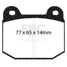 Plaquettes EBC Greenstuff DP2197/2 Offre Spéciale