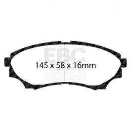 Plaquettes EBC Yellowstuff DP41921R Nouveauté