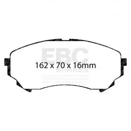 Plaquettes EBC Ultimax DP1828 Authentique