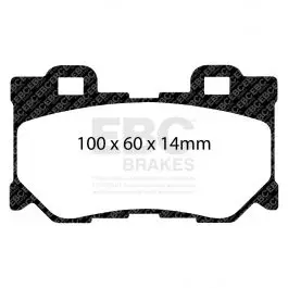 Usine Directe Plaquettes EBC RP-1 DP81824RP1