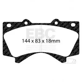 Satisfait Ou Remboursé Plaquettes EBC Ultimax DP1815