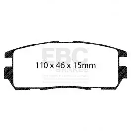 Quantité Limitée Plaquettes EBC Ultimax DP1797