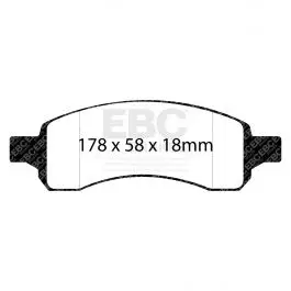 Populaire Plaquettes EBC Yellowstuff DP41761R