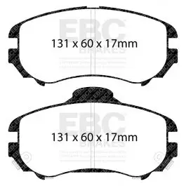Plaquettes EBC Yellowstuff DP41643R Acheter Direct