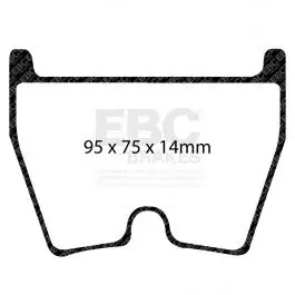 Seulement Aujourd’hui Plaquettes EBC RP-X DP81513RPX