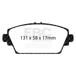Nouveauté Plaquettes EBC Yellowstuff DP41339R