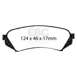 Solde Plaquettes EBC Bluestuff NDX DP51282NDX