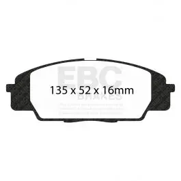 Plaquettes EBC RP-1 DP81254RP1 Satisfait Ou Remboursé