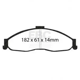 Vente Directe Plaquettes EBC Ultimax DP1239