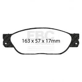Soldes Plaquettes EBC Greenstuff DP21220