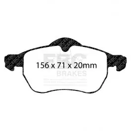 Plaquettes EBC Yellowstuff DP41183R Populaire