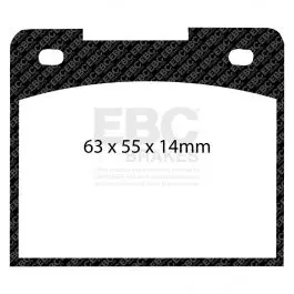 Plaquettes EBC Bluestuff NDX DP5114NDX Solde