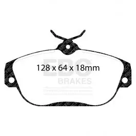 Plaquettes EBC Greenstuff DP21095 Remise