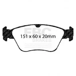 Plaquettes EBC Yellowstuff DP41055R Prix Choc