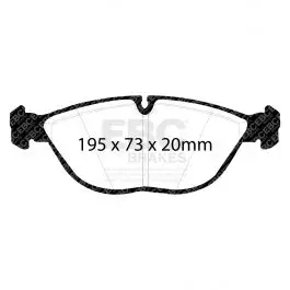 Plaquettes EBC Bluestuff NDX DP51035NDX Certifié