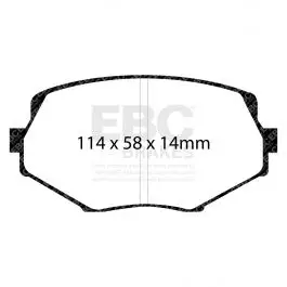 Meilleure Vente Plaquettes EBC Greenstuff DP21002