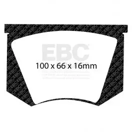 Plaquettes EBC Bluestuff NDX DP5100NDX Dernière Chance