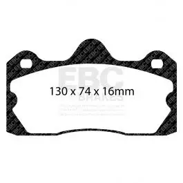 Plaquettes EBC Yellowstuff DP4060R Quantité Limitée